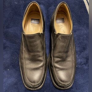Nunn Bush Black Leather Slip-On Loafers Men’s Size 13 Comfort Dress Shoes
